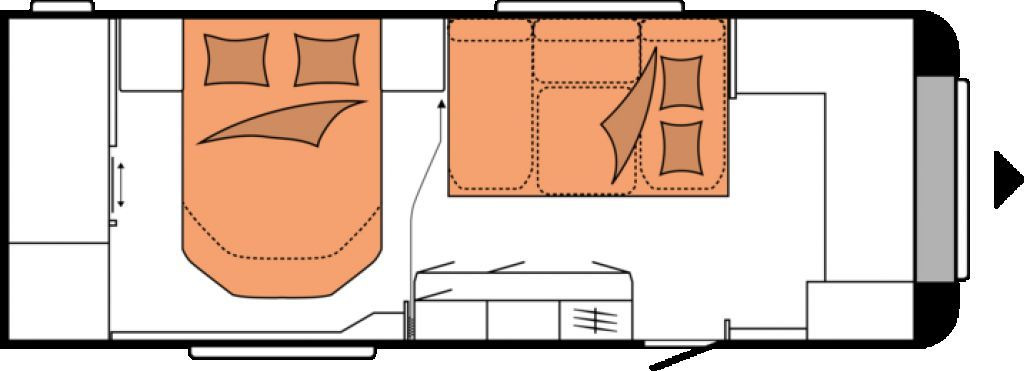 Hobby Maxia 660 WQM Klima Markise 2200kg - Caravan: picture 4 Hobby Maxia 660 WQM Klima Markise 2200kg - Caravan: picture 4