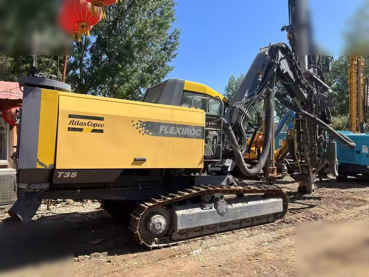 2012 ATLAS COPCO FLEXIROC T35-11 - Drilling rig: picture 1 2012 ATLAS COPCO FLEXIROC T35-11 - Drilling rig: picture 1