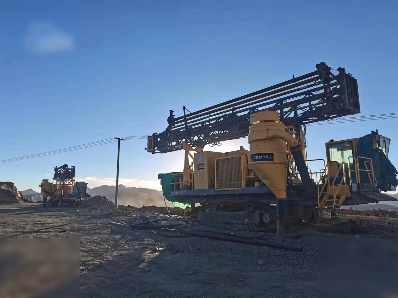 2014 ATLAS COPCO DM75 - Drilling rig: picture 3 2014 ATLAS COPCO DM75 - Drilling rig: picture 3