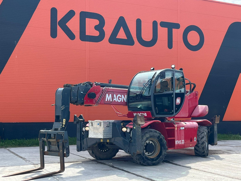 MAGNI RTH 5.23 FORKS / BUCKET / BASKET / WINCH / BOOM - Telescopic handler: picture 1 MAGNI RTH 5.23 FORKS / BUCKET / BASKET / WINCH / BOOM - Telescopic handler: picture 1