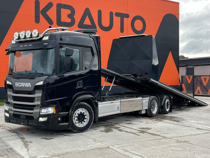 Scania G 500 6x2*4 JIGE Simplex 8T / SUPERWINCH H12P PRO / PLATFORM L=7481 mm - Tow truck: picture 2 Scania G 500 6x2*4 JIGE Simplex 8T / SUPERWINCH H12P PRO / PLATFORM L=7481 mm - Tow truck: picture 2