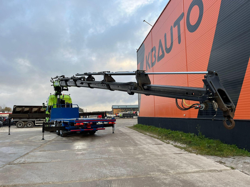 Dropside/ Flatbed truck, Crane truck Scania R 520 8x2*6 EFFER 685/6S / WINCH / JIB CONNECTION / PLATFORM L=6423 mm: picture 11