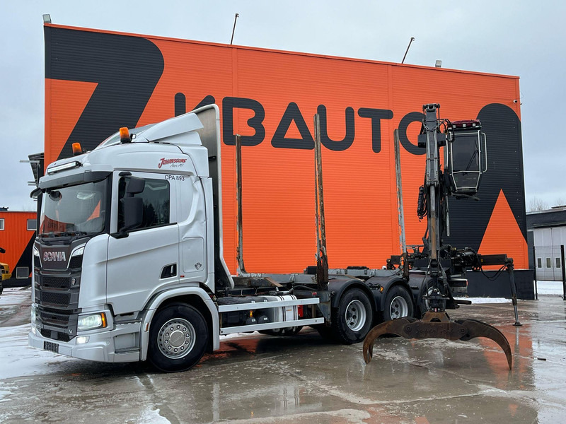 Scania R 520 8x4*4 RETARDER - Log truck, Crane truck: picture 1 Scania R 520 8x4*4 RETARDER - Log truck, Crane truck: picture 1