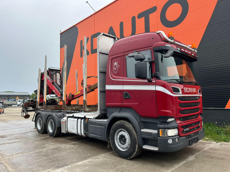 Scania R 730 6x4 RETARDER / BIG AXLES - Log truck, Crane truck: picture 4 Scania R 730 6x4 RETARDER / BIG AXLES - Log truck, Crane truck: picture 4