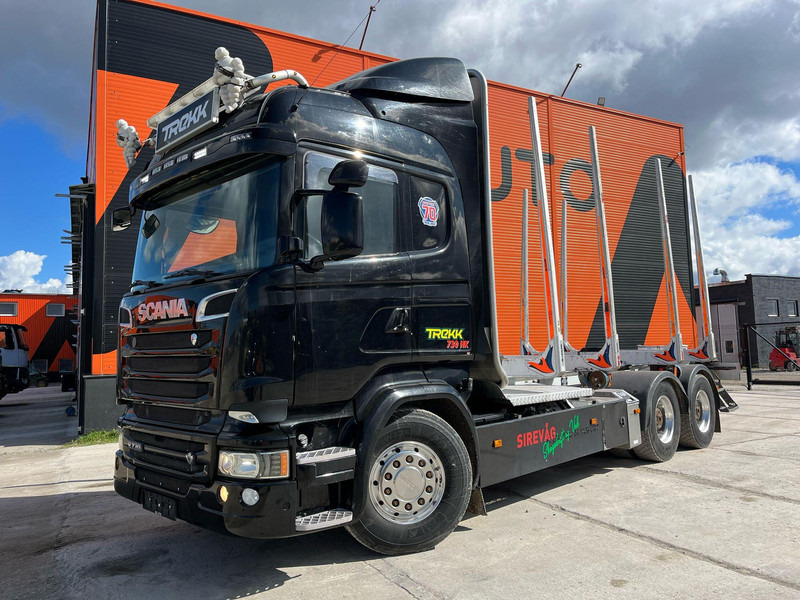 Scania R 730 6x4 RETARDER - Log truck, Crane truck: picture 2 Scania R 730 6x4 RETARDER - Log truck, Crane truck: picture 2