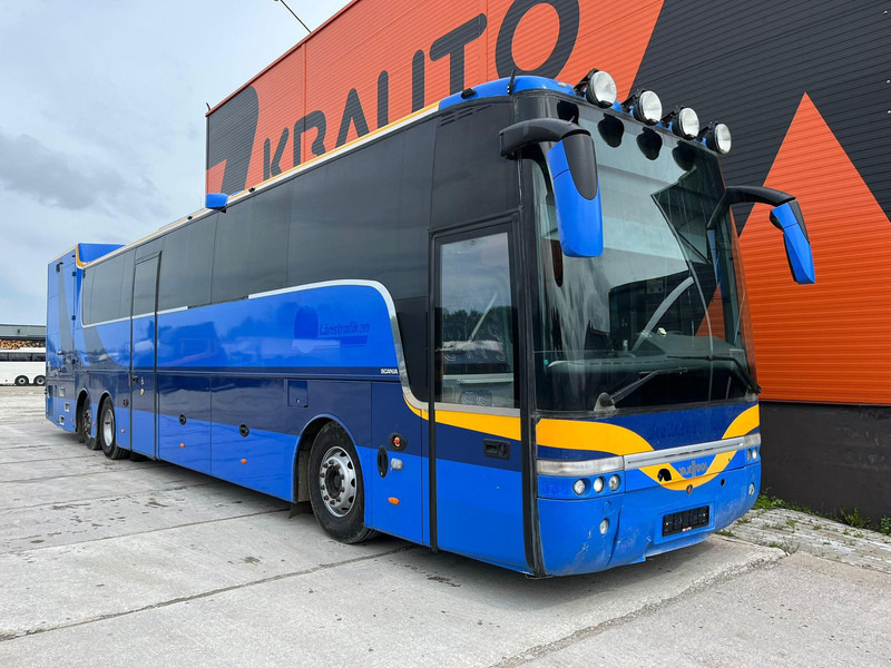 Van Hool Scania K 400 T 9 6x2*4 WC / AC / WEBASTO / FRIDGE / LUGGAGE BOX WITH LIFT / WHEELCHAIR LIFT - Suburban bus: picture 2 Van Hool Scania K 400 T 9 6x2*4 WC / AC / WEBASTO / FRIDGE / LUGGAGE BOX WITH LIFT / WHEELCHAIR LIFT - Suburban bus: picture 2