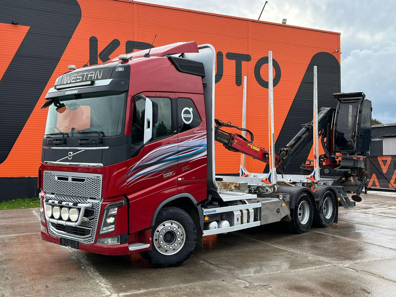 Volvo FH 16 650 6x4 Jonsered J1088ST. 96 - Log truck, Crane truck: picture 1 Volvo FH 16 650 6x4 Jonsered J1088ST. 96 - Log truck, Crane truck: picture 1