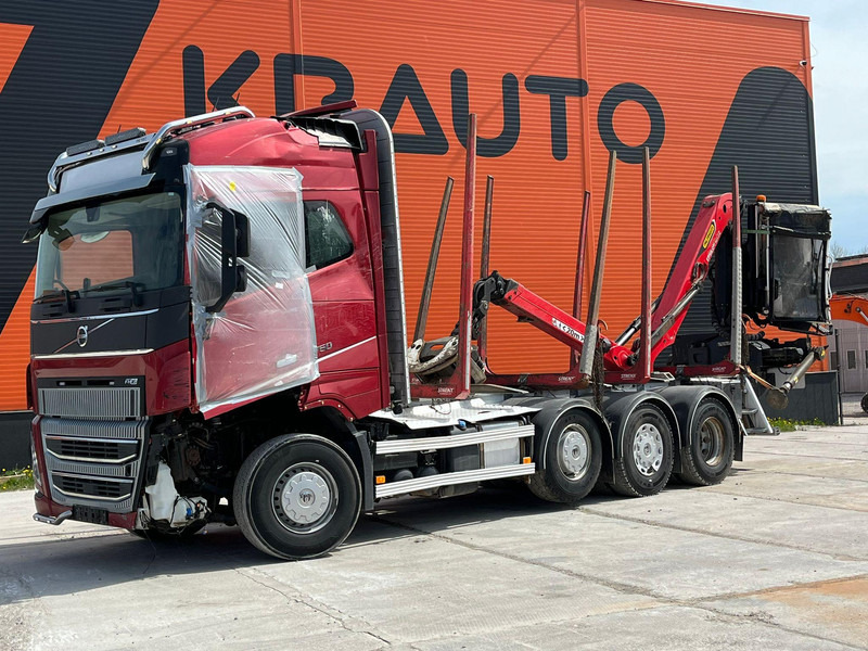Volvo FH 16 750 8x4/4 DAMAGED ! - Log truck, Crane truck: picture 1 Volvo FH 16 750 8x4/4 DAMAGED ! - Log truck, Crane truck: picture 1