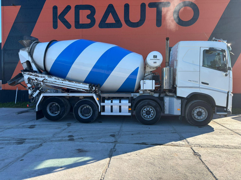 Volvo FH 500 8x4 INTERMIX 10 m3 + CHUTE / TANDEM AXLE LIFT - Concrete mixer truck: picture 4 Volvo FH 500 8x4 INTERMIX 10 m3 + CHUTE / TANDEM AXLE LIFT - Concrete mixer truck: picture 4