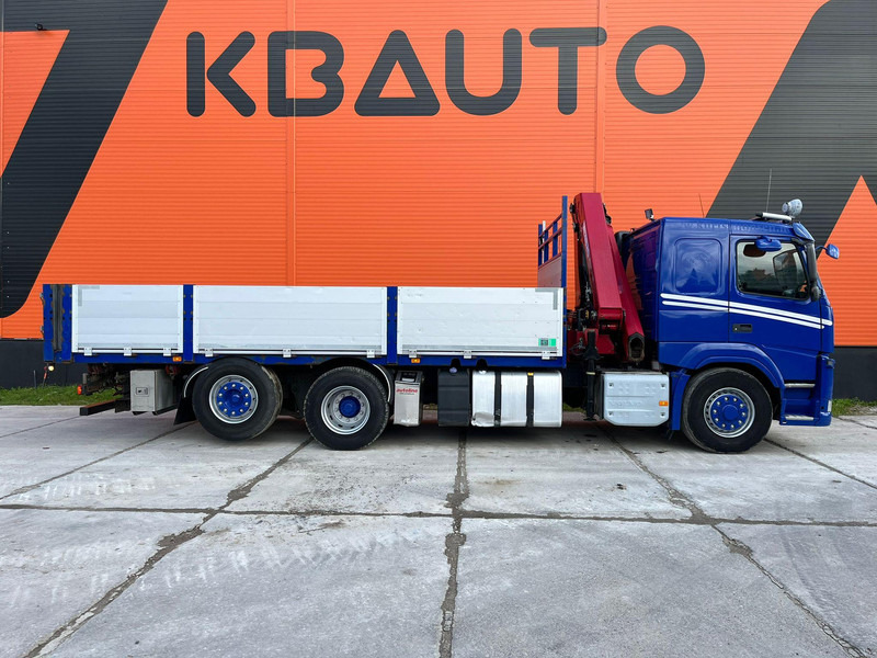 Volvo FM 450 6x4*4 HYDRODRIVE HMF 1820-K5 / 1267 PTO HOURS / PLATFORM L=6240-7240 mm EXTENDABLE - Dropside/ Flatbed truck, Crane truck: picture 5 Volvo FM 450 6x4*4 HYDRODRIVE HMF 1820-K5 / 1267 PTO HOURS / PLATFORM L=6240-7240 mm EXTENDABLE - Dropside/ Flatbed truck, Crane truck: picture 5