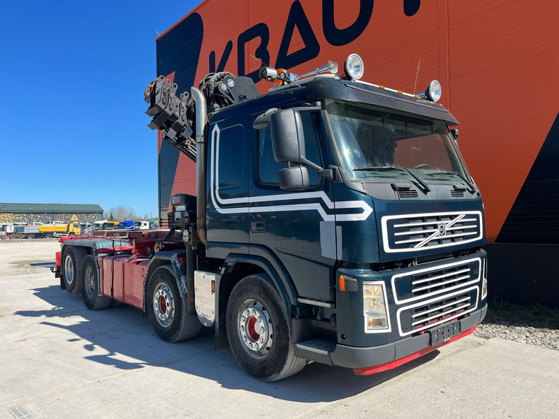 Volvo FM 480 8x2 HIAB 288 EP-5 HIPRO / WIRE LIFT L=5200 mm - Cable system truck, Crane truck: picture 4 Volvo FM 480 8x2 HIAB 288 EP-5 HIPRO / WIRE LIFT L=5200 mm - Cable system truck, Crane truck: picture 4