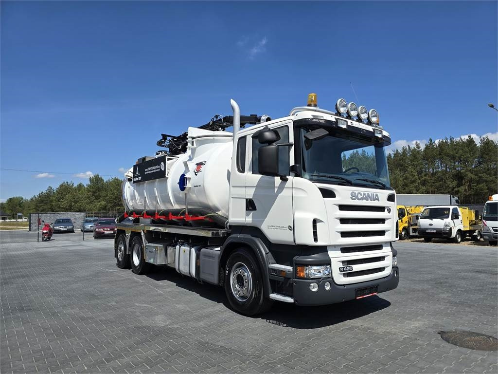 Scania Saugbagger Larsen FlexVac 311 Vacuum suction loade - Municipal/ Special vehicle: picture 2 Scania Saugbagger Larsen FlexVac 311 Vacuum suction loade - Municipal/ Special vehicle: picture 2
