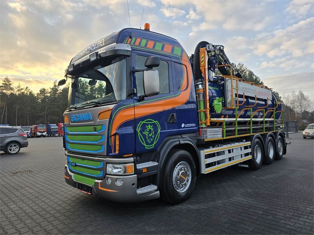 Scania Amphitec VORTEX G2 ATEX suction and blowing vacuum - Vacuum truck: picture 3 Scania Amphitec VORTEX G2 ATEX suction and blowing vacuum - Vacuum truck: picture 3