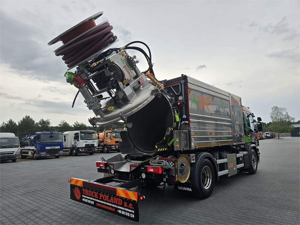 Vacuum truck Scania MORO KAISER WUKO COMBI HOT WATER FOR CLEANING SEWE: picture 34