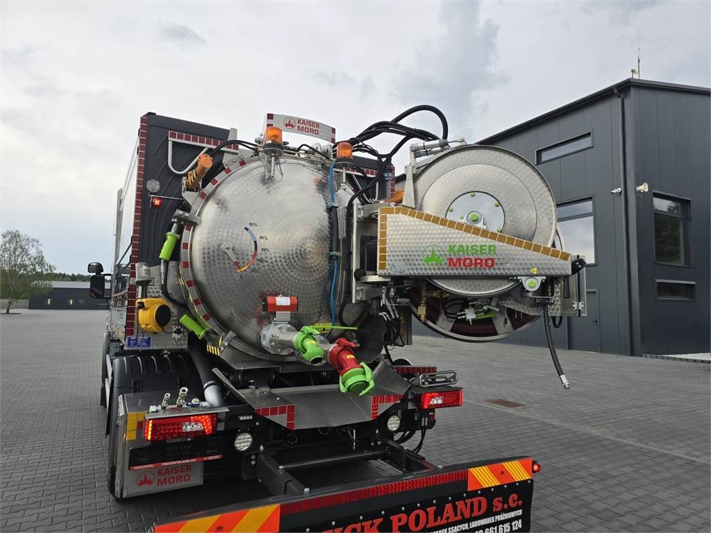 Vacuum truck Scania MORO KAISER WUKO COMBI HOT WATER FOR CLEANING SEWE: picture 32