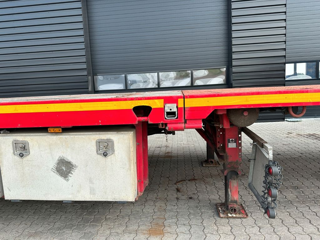 Dropside/ Flatbed semi-trailer ES-GE Mega teleskob trailer: picture 7