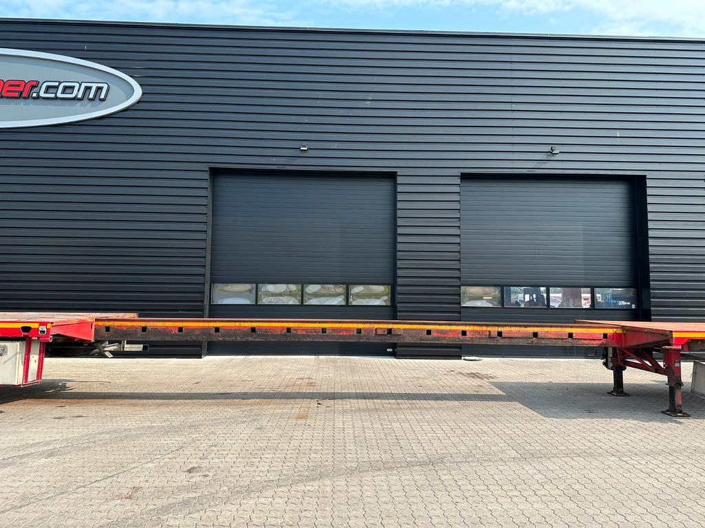 Dropside/ Flatbed semi-trailer ES-GE Mega teleskob trailer: picture 8
