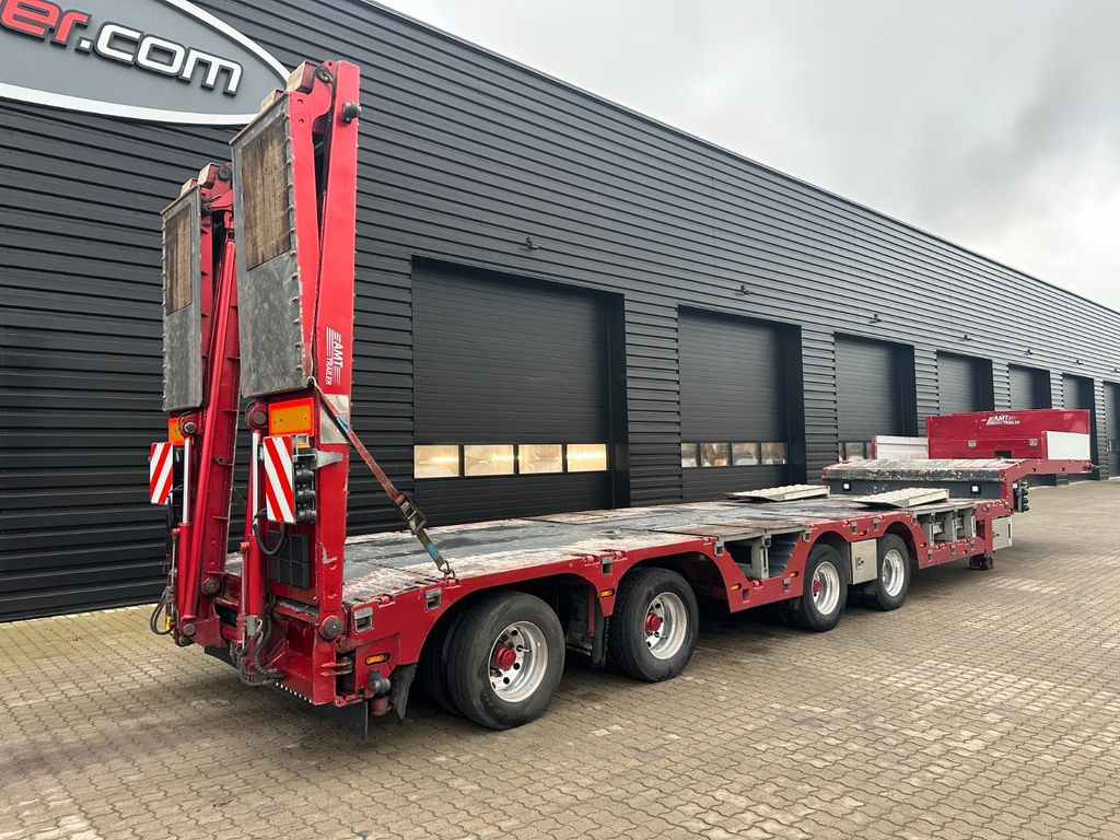 Emtech AMT 4 achs tieflader / radmulden / zwangslenkung - Low loader semi-trailer: picture 2 Emtech AMT 4 achs tieflader / radmulden / zwangslenkung - Low loader semi-trailer: picture 2