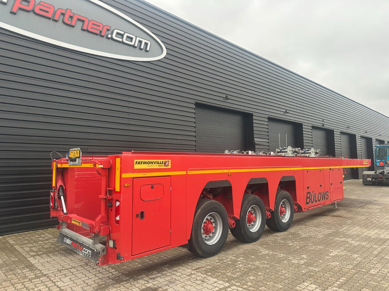 Faymonville 3 achs innenlader - Low loader semi-trailer: picture 2 Faymonville 3 achs innenlader - Low loader semi-trailer: picture 2