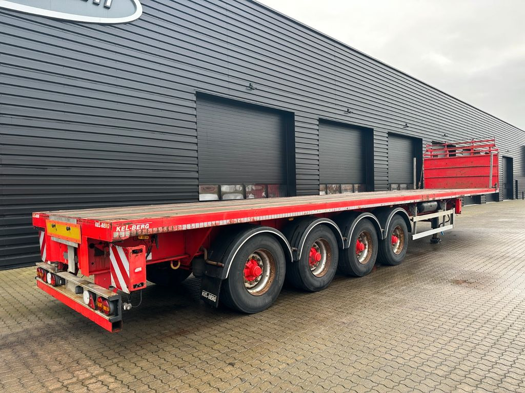 Kel-Berg 4 achs teletrailer / ausziehbar - Low loader semi-trailer: picture 2 Kel-Berg 4 achs teletrailer / ausziehbar - Low loader semi-trailer: picture 2