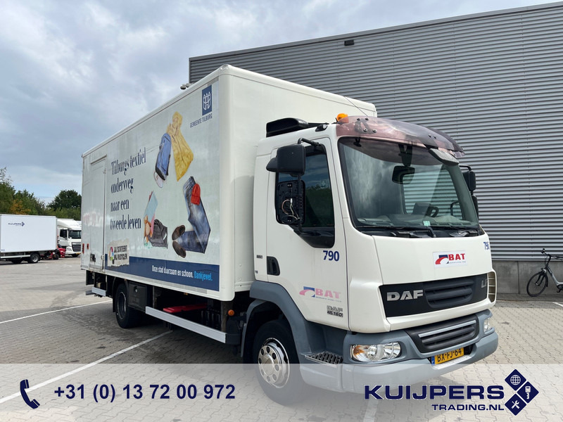 DAF FA LF45 160 euro 5 / 12 ton / Loadlift / NL Truck / APK-TUV 10-25 / 114 DKM! / - Box truck: picture 1 DAF FA LF45 160 euro 5 / 12 ton / Loadlift / NL Truck / APK-TUV 10-25 / 114 DKM! / - Box truck: picture 1