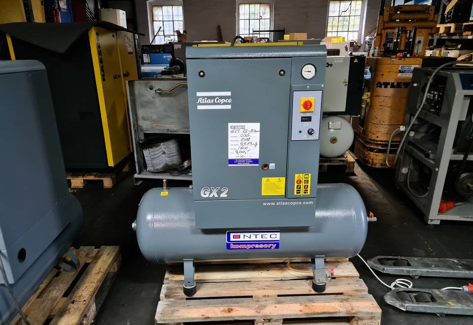 Kompresor śrubowy ATLAS COPCO GX2 2,2 kw - Air compressor: picture 5 Kompresor śrubowy ATLAS COPCO GX2 2,2 kw - Air compressor: picture 5