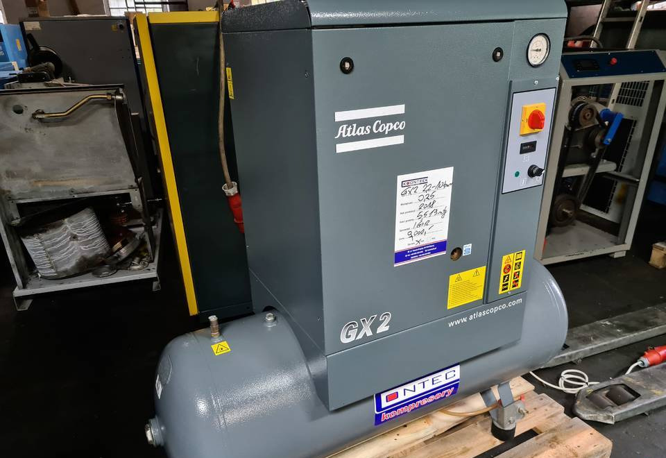 Kompresor śrubowy ATLAS COPCO GX2 2,2 kw - Air compressor: picture 3 Kompresor śrubowy ATLAS COPCO GX2 2,2 kw - Air compressor: picture 3