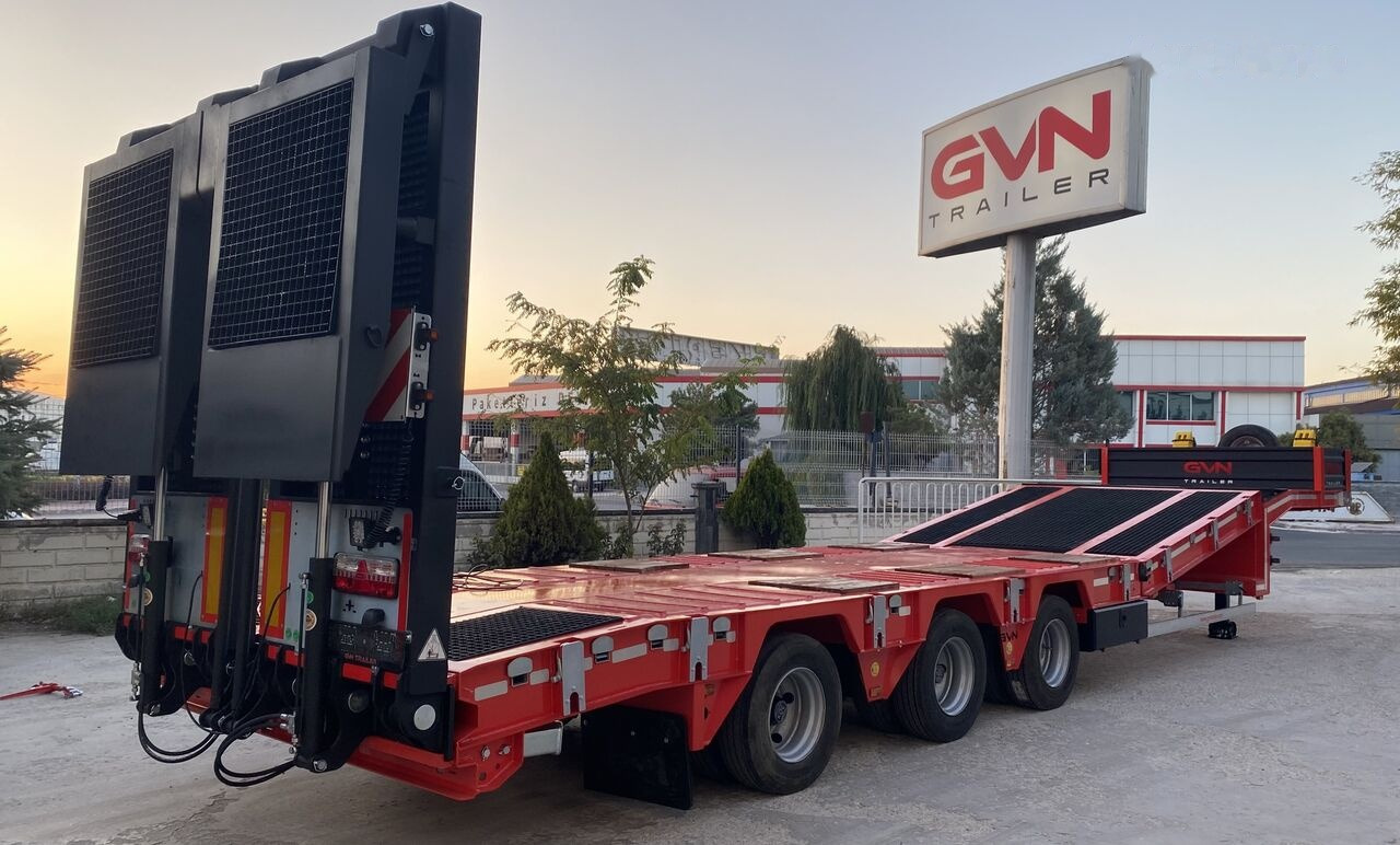 GVN Trailer 3 AXLE HYDRAULIC PLATFORM LOWBED - Low loader semi-trailer: picture 1 GVN Trailer 3 AXLE HYDRAULIC PLATFORM LOWBED - Low loader semi-trailer: picture 1