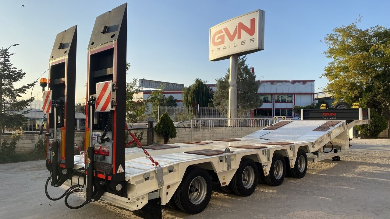 GVN Trailer 4 AXLE HYDRAULIC PLATFORM LOWBED - Low loader semi-trailer: picture 1 GVN Trailer 4 AXLE HYDRAULIC PLATFORM LOWBED - Low loader semi-trailer: picture 1