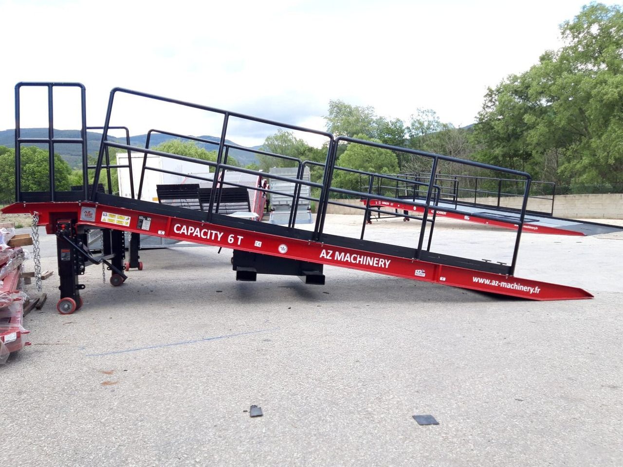 AZ RAMP-PRIME XS-6 . Industrial Mobil Loading Ramp - Loading ramp: picture 4 AZ RAMP-PRIME XS-6 . Industrial Mobil Loading Ramp - Loading ramp: picture 4