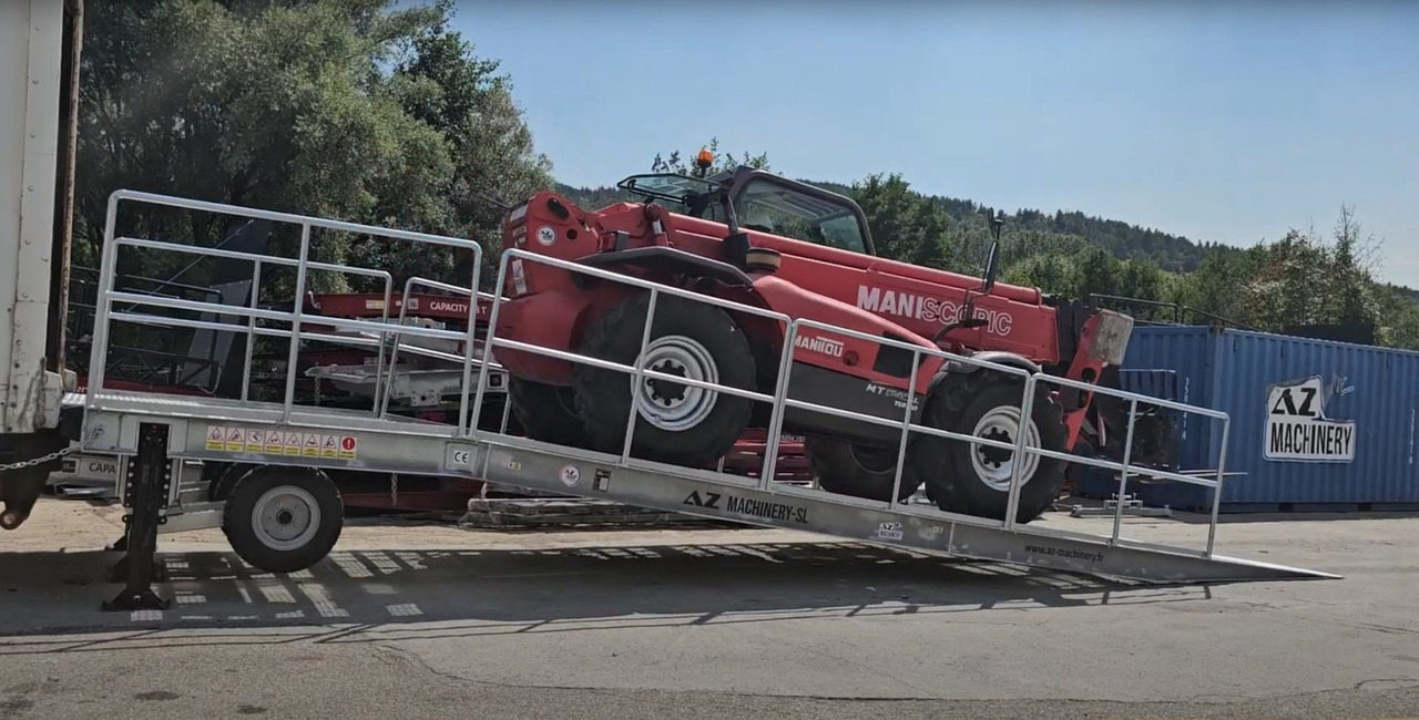 New Loading ramp Large Mobile dock ramp, uncouplable AZ RAMP - KING VERSION, BIG FOOT L20 T-INOX: picture 17 New Loading ramp Large Mobile dock ramp, uncouplable AZ RAMP - KING VERSION, BIG FOOT L20 T-INOX: picture 17