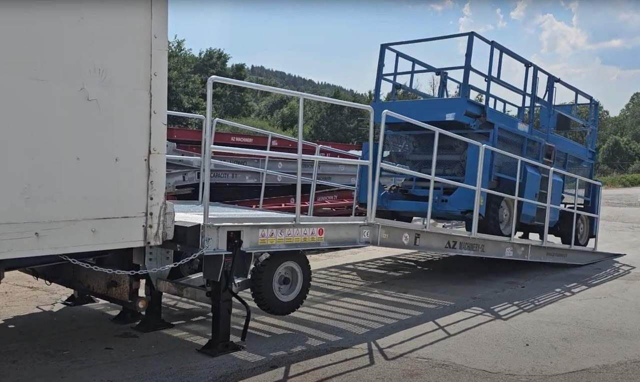 New Loading ramp Large Mobile dock ramp, uncouplable AZ RAMP - KING VERSION, BIG FOOT L20 T-INOX: picture 16 New Loading ramp Large Mobile dock ramp, uncouplable AZ RAMP - KING VERSION, BIG FOOT L20 T-INOX: picture 16