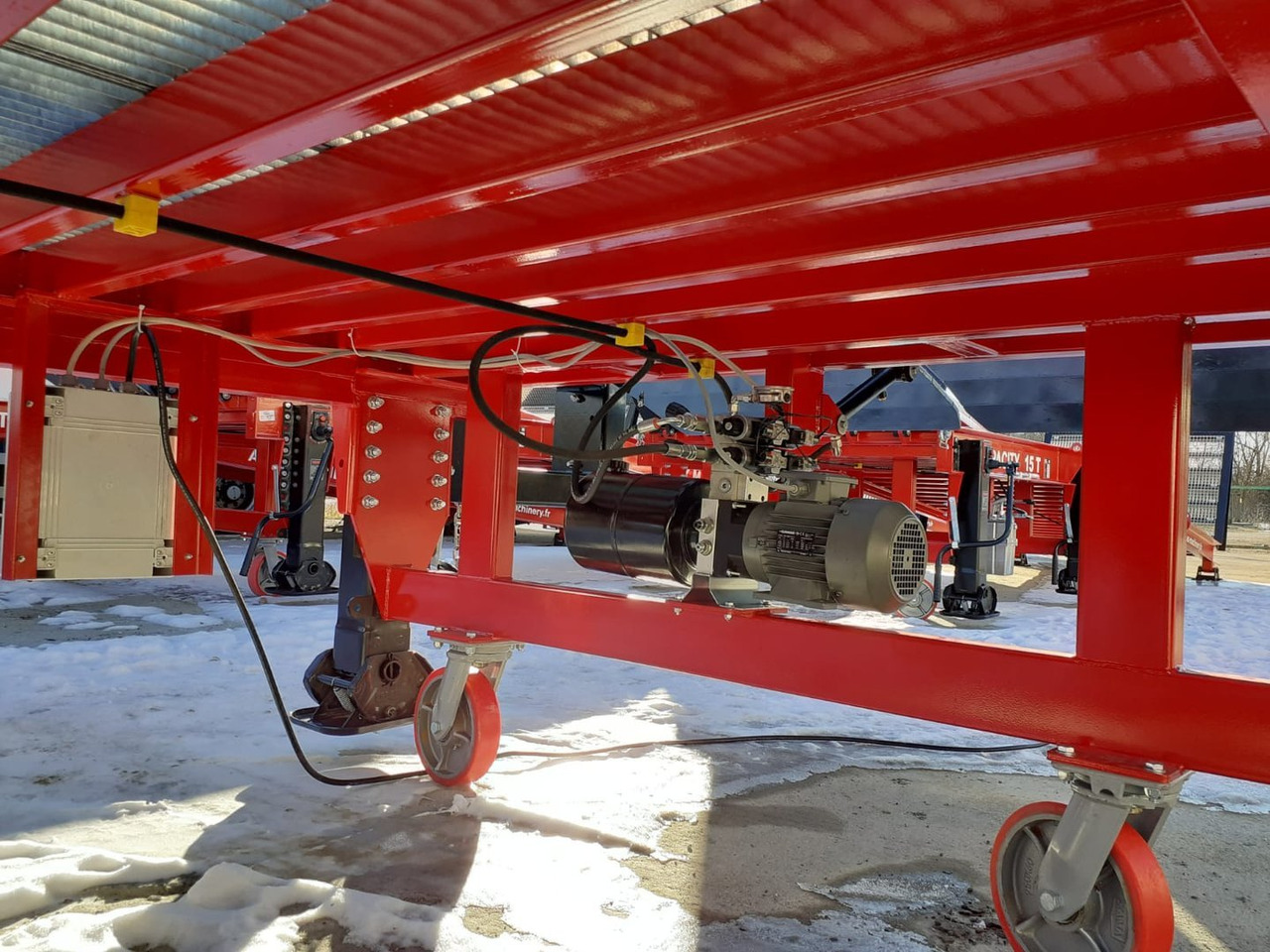 New Loading ramp Loading Ramp with with electric tilting bridge -  AZ RAMP - STAR- 20T-ZR-E. 20 ton capacity: picture 5