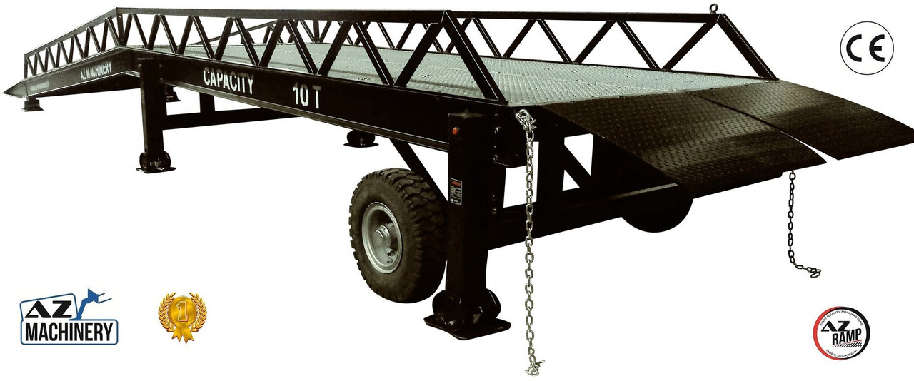 New Loading ramp Loading Ramp with with hydraulic tilting bridge - AZ RAMP - STAR LLO- 12 T.: picture 1