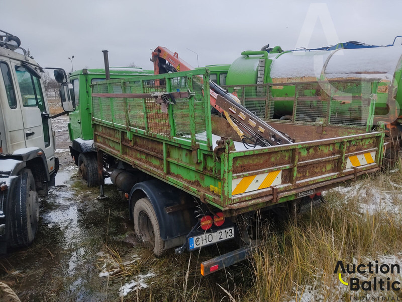 Mercedes-Benz 814 - Tipper, Crane truck: picture 3 Mercedes-Benz 814 - Tipper, Crane truck: picture 3