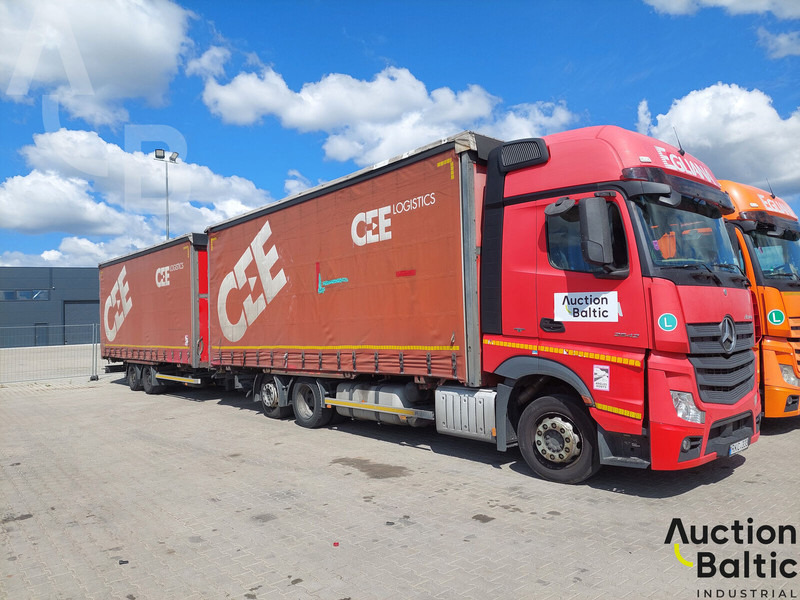 Mercedes-Benz Actros 2542 L - Curtainsider truck: picture 1 Mercedes-Benz Actros 2542 L - Curtainsider truck: picture 1