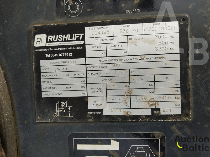 Diesel forklift Still R70-70: picture 15