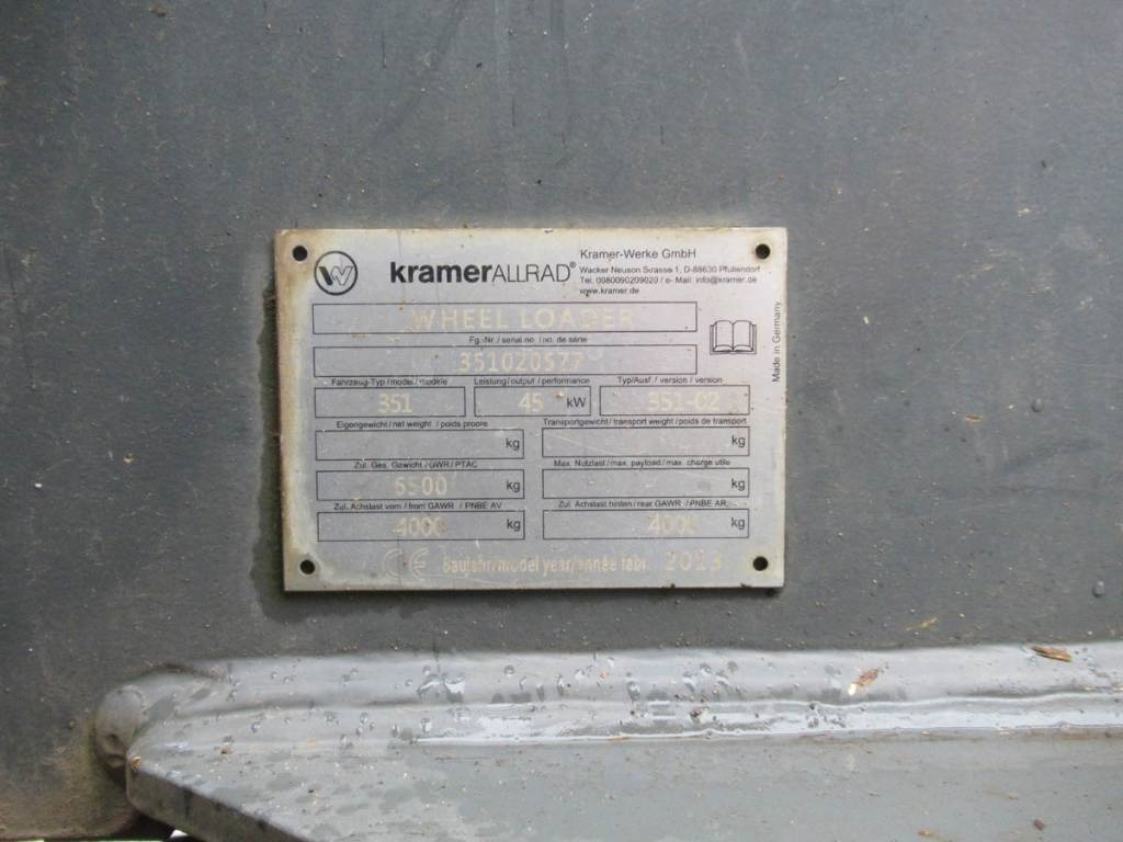 Wheel loader Kramer 480: picture 8