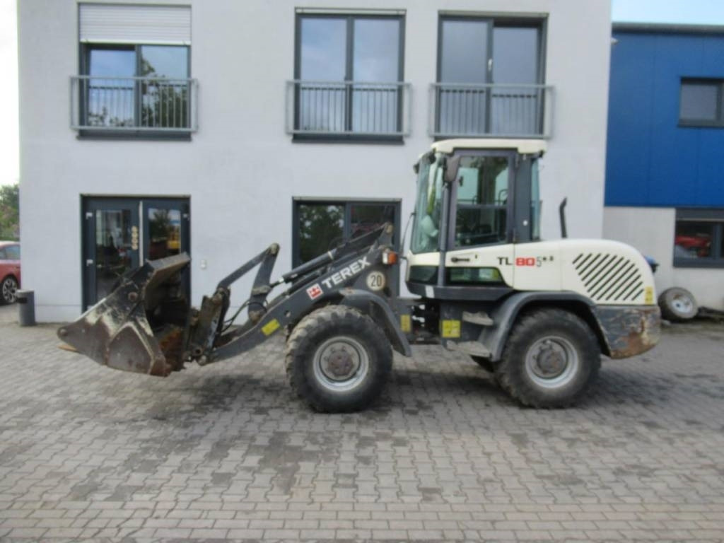 Terex TL80 Klappschaufel Gabel - Wheel loader: picture 1 Terex TL80 Klappschaufel Gabel - Wheel loader: picture 1