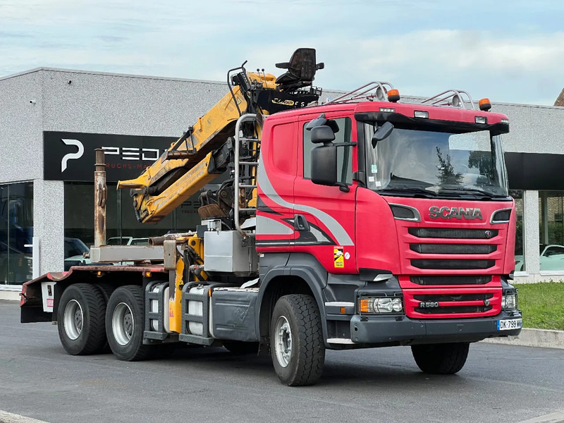 Scania R580 6x4 full steel*3pedal opticruise*R580 V8* - Log truck: picture 3 Scania R580 6x4 full steel*3pedal opticruise*R580 V8* - Log truck: picture 3