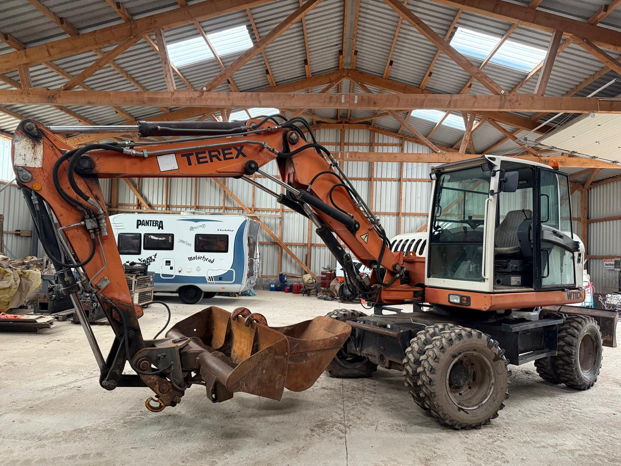 Terex TW 110 Mobil-Excavator - Wheel excavator: picture 5 Terex TW 110 Mobil-Excavator - Wheel excavator: picture 5