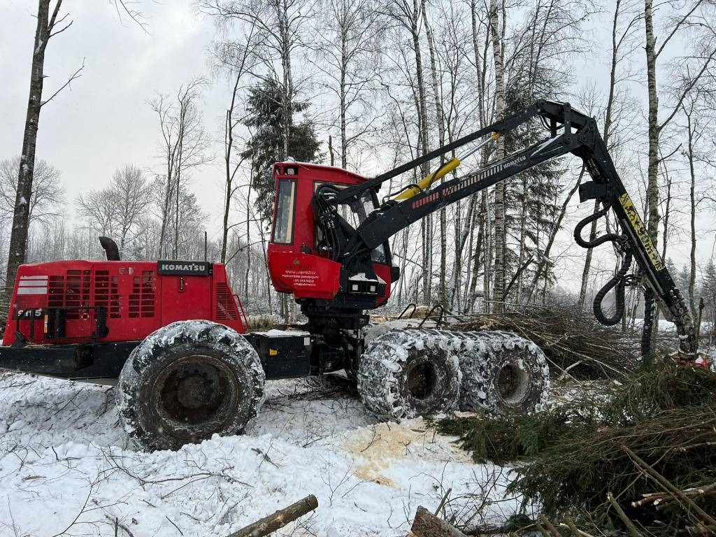 Komatsu 911.5  - Forestry harvester: picture 2 Komatsu 911.5  - Forestry harvester: picture 2