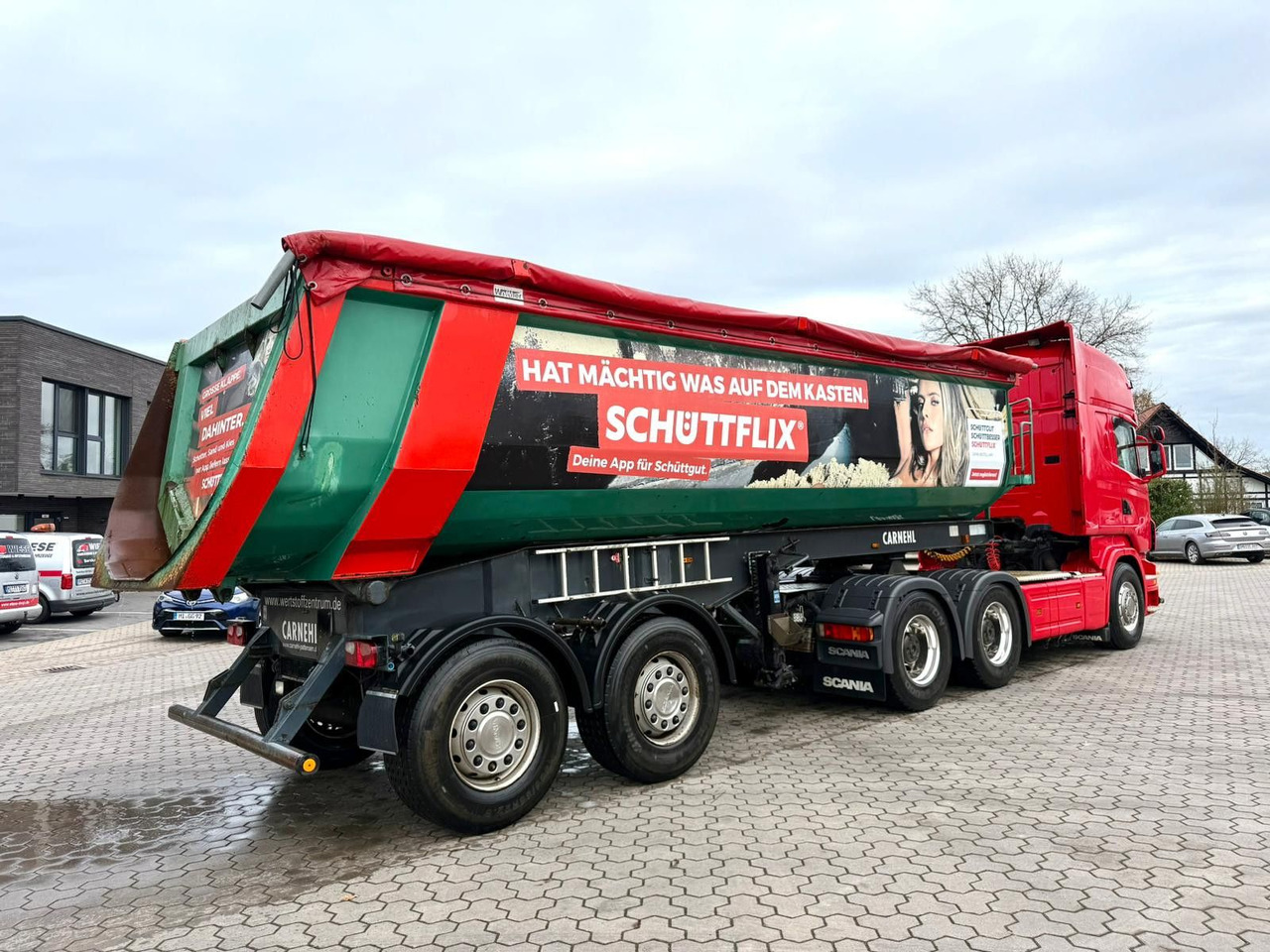 Carnehl CHKS/HH Stahl Kippmulde 24-26m³ - Tipper semi-trailer: picture 3 Carnehl CHKS/HH Stahl Kippmulde 24-26m³ - Tipper semi-trailer: picture 3