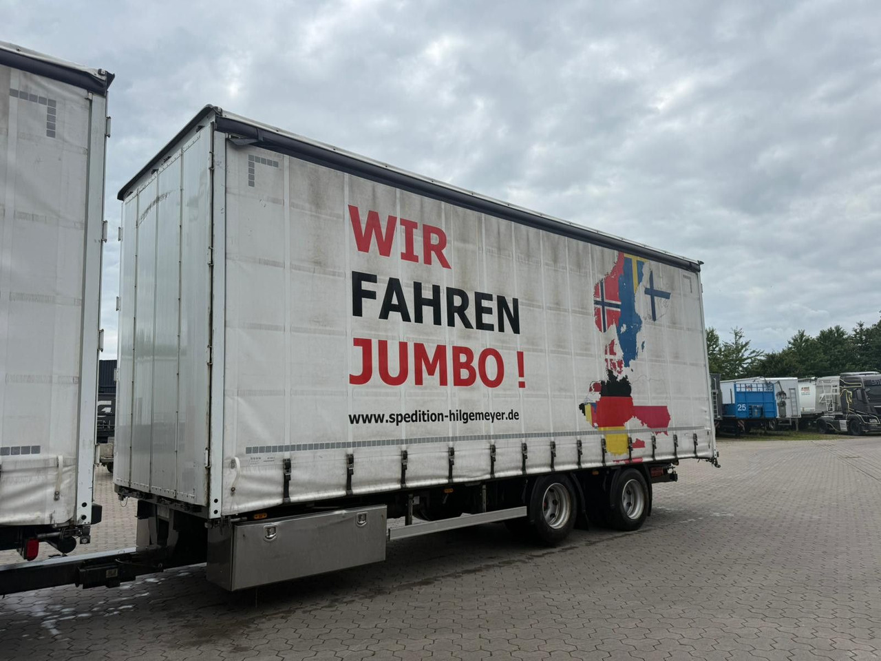 FBL Tandem Anhänger Volumen Inklusive LKW!! - Curtainsider truck: picture 4 FBL Tandem Anhänger Volumen Inklusive LKW!! - Curtainsider truck: picture 4