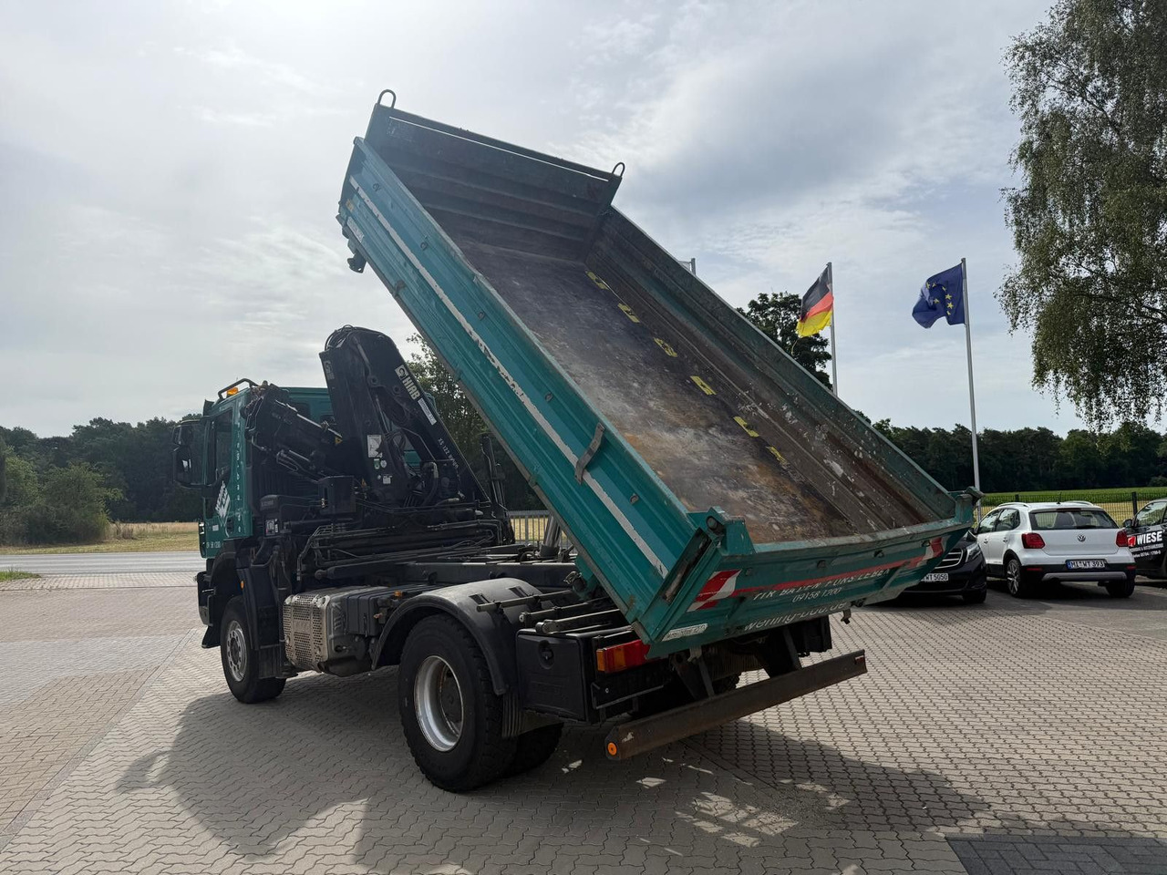Iveco AD190 T/W Trakker 410 4x4 Allrad Kran KipperHIAB - Tipper, Crane truck: picture 4 Iveco AD190 T/W Trakker 410 4x4 Allrad Kran KipperHIAB - Tipper, Crane truck: picture 4