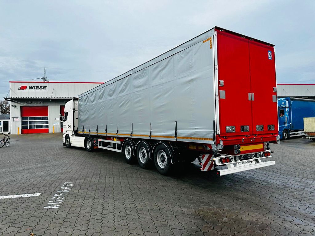 Kässbohrer K.SPO Pritsche Plane - Libner Open Box - Curtainsider semi-trailer: picture 1 Kässbohrer K.SPO Pritsche Plane - Libner Open Box - Curtainsider semi-trailer: picture 1