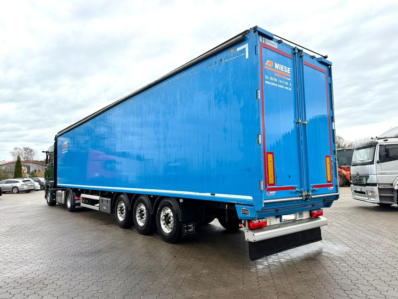 Knapen K100 Schubboden 92m³ 10mm Boden Powersheet TOP - Walking floor semi-trailer: picture 3 Knapen K100 Schubboden 92m³ 10mm Boden Powersheet TOP - Walking floor semi-trailer: picture 3