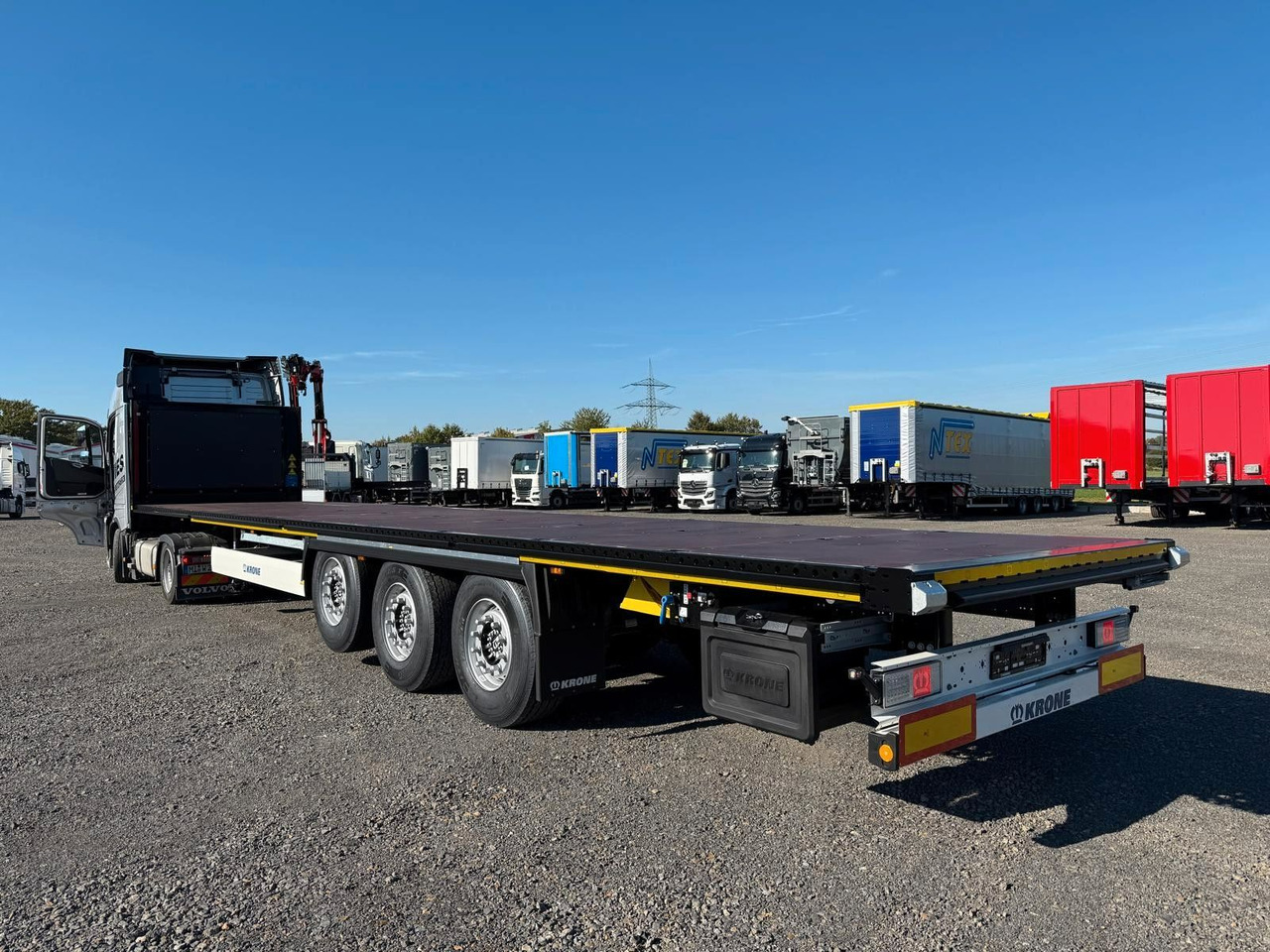 Krone SDP 27 Plattform-Auflieger  - Sofort Verfügbar! - Dropside/ Flatbed semi-trailer: picture 2 Krone SDP 27 Plattform-Auflieger  - Sofort Verfügbar! - Dropside/ Flatbed semi-trailer: picture 2