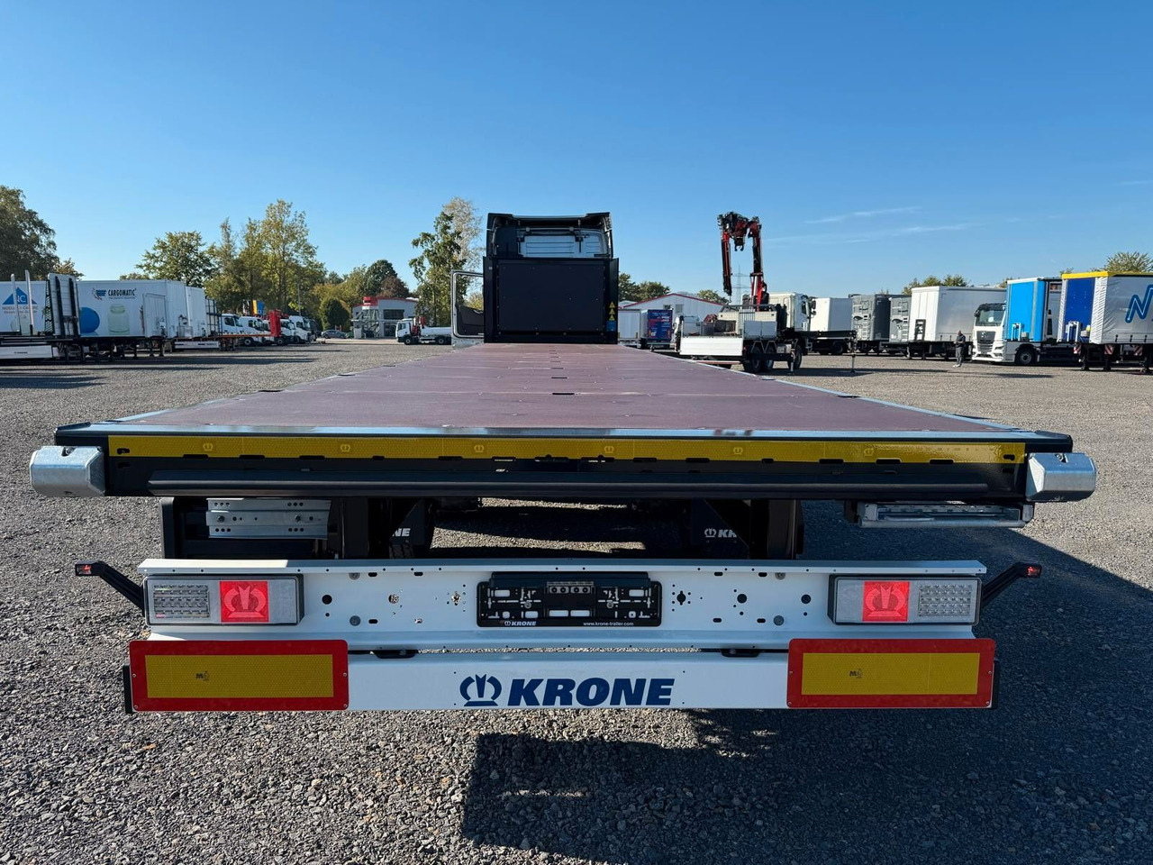 Krone SDP 27 Plattform-Auflieger  - Sofort Verfügbar! - Dropside/ Flatbed semi-trailer: picture 5 Krone SDP 27 Plattform-Auflieger  - Sofort Verfügbar! - Dropside/ Flatbed semi-trailer: picture 5