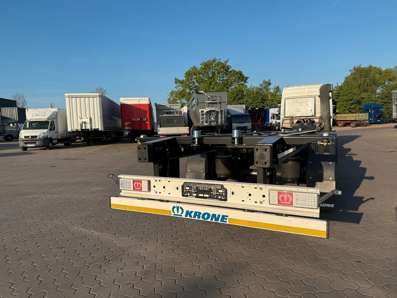 Krone Wechselanhänger - Fahrschulanhänger - Container transporter/ Swap body trailer: picture 4 Krone Wechselanhänger - Fahrschulanhänger - Container transporter/ Swap body trailer: picture 4